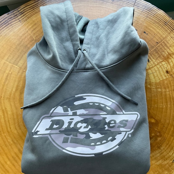 Dickies Water Repellent Camo Logo Hoodie NWT Medium - Picture 8 of 16